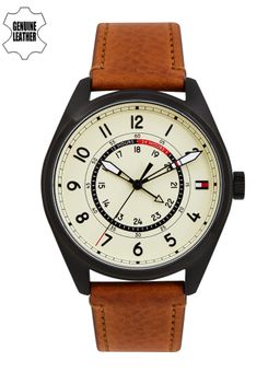 Tommy Hilfiger - Beige Dial Analog Watch -NTH1791372