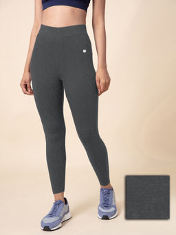 Nykd by Nykaa - Essential Cotton Leggings , Nykd All Day-NYAT 076 - Grey