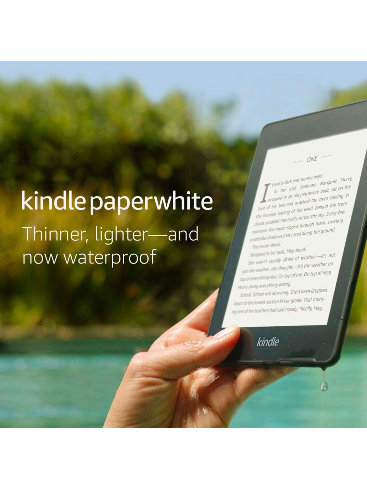 Kindle Paperwhite wifi 8GB　10世代 Kindle Paperwhite (10th gen) - with Built-in Light, Waterproof, 8