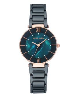 Anne Klein - Blue Round Analog Casual Watch -NBAK3266NVRG