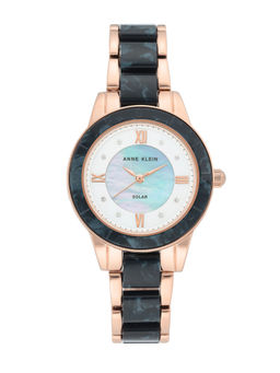 Anne Klein - Silver Round Analog Casual Watch -AK3610RGNV