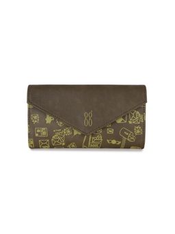 Baggit - Mailbox Y G X Brown Large Wallet