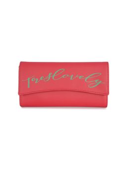 Baggit - Treslovely Y G X Red Large Wallet