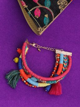 Blueberry - Multicolor Stranded Bracelet