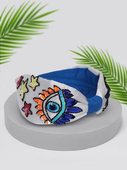 Blueberry - Multi-Color Embellished Hairband