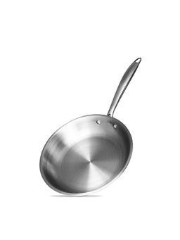 Bergner - Argent Triply Stainless Steel Fry pan, 20 cm, Induction Base, Silver