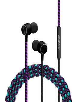 Crossloop - Pro Series Earphone In Blue, Black and Purple