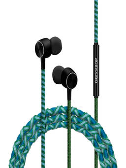 Crossloop - Pro Series Earphone In Sky Blue, White, Green
