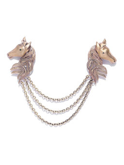 Cosa Nostraa - The Duo Horse Brooch