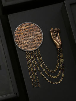 Cosa Nostraa - The Buddha-Script Brooch