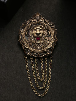 Cosa Nostraa - The Lion Power Brooch