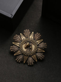 Cosa Nostraa - The Rising Horse Coin Brooch