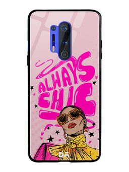 DailyObjects - Always Chic Glass Case Cover For OnePlus 8 Pro 6.78"