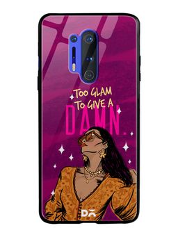 DailyObjects - Glam No Damn Glass Case Cover For OnePlus 8 Pro 6.78"