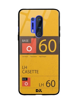 DailyObjects - LH Cassette Glass Case Cover For OnePlus 8 Pro 6.78"