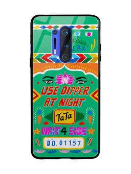 DailyObjects - Nasheele Naina Truckback Glass Case Cover For OnePlus 8 Pro 6.78"