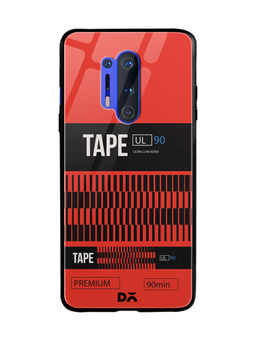 DailyObjects - Premium UL Noise Glass Case Cover For OnePlus 8 Pro 6.78"