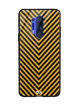 DailyObjects - V Ochre Glass Case Cover For OnePlus 8 Pro 6.78"