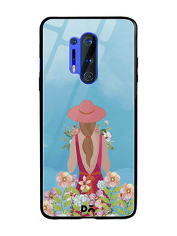 DailyObjects - Flower land Glass Case Cover For OnePlus 8 Pro 6.78"