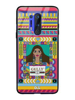 DailyObjects - Gully Gal Glass Case Cover For OnePlus 8 Pro 6.78"