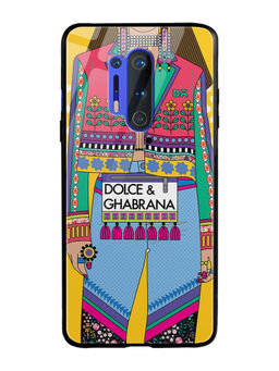 DailyObjects - Overpriced Anxiety Glass Case Cover For OnePlus 8 Pro 6.78"