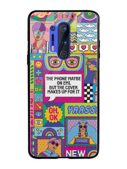 DailyObjects - Phone on EMI Glass Case Cover For OnePlus 8 Pro 6.78"