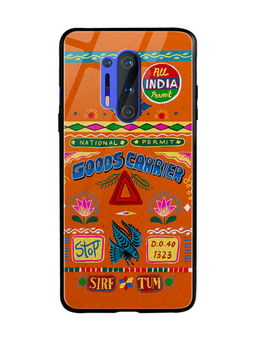 DailyObjects - Sirf Tum Truckback Glass Case Cover For OnePlus 8 Pro 6.78"