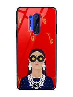 DailyObjects - Disk Sunglasses Glass Case Cover For OnePlus 8 Pro 6.78"