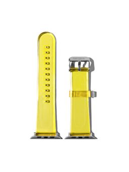 DailyObjects - Spongebob Yellow Clear Apple WatchBand (38/40mm)