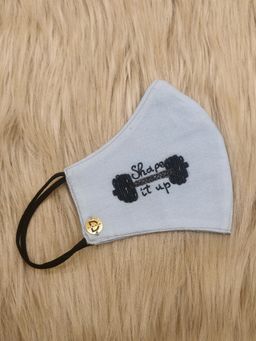 Diya Aswani - Powder Blue Gym Mask