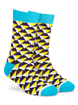 Dynamocks - Multi-colour Prism Crew Length Socks