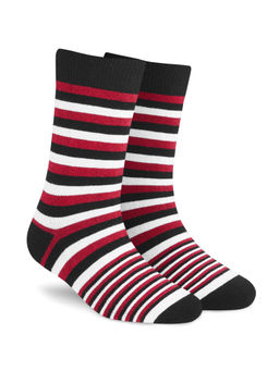 Dynamocks - Stripes X - 1 - Men and Women Crew Length Socks