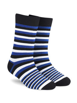 Dynamocks - Stripes X - 2 - Men and Women Crew Length Socks