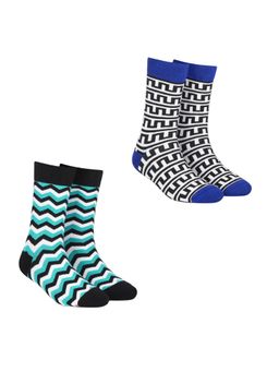 Dynamocks - Men and Women Crew Length Socks (Pack of 2)