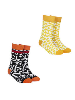 Dynamocks - Men and Women Crew Length Socks (Pack of 2)