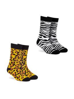Dynamocks - Men and Women Crew Length Socks (Pack of 2)