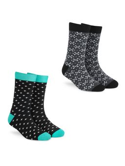 Dynamocks - Men and Women Crew Length Socks (Pack of 2)