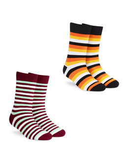 Dynamocks - Men and Women Crew Length Socks (Pack of 2)