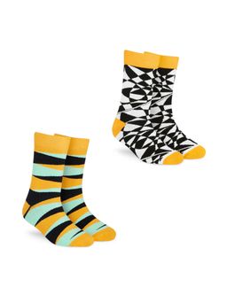 Dynamocks - Men and Women Crew Length Socks (Pack of 2)
