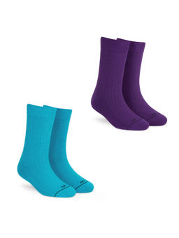 Dynamocks - Men and Women Crew Length Socks (Pack of 2)