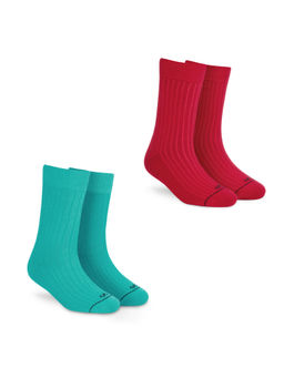 Dynamocks - Men and Women Crew Length Socks (Pack of 2)