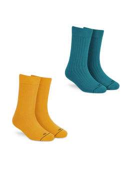 Dynamocks - Men and Women Crew Length Socks (Pack of 2)