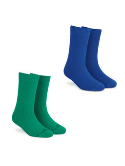 Dynamocks - Men and Women Crew Length Socks (Pack of 2)
