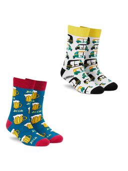 Dynamocks - Men and Women Crew Length Socks (Pack of 2)