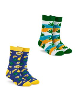 Dynamocks - Men and Women Crew Length Socks (Pack of 2)