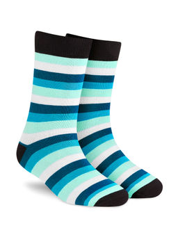 Dynamocks - Stripes 7.0 Men & Women Crew Length Socks Free Size