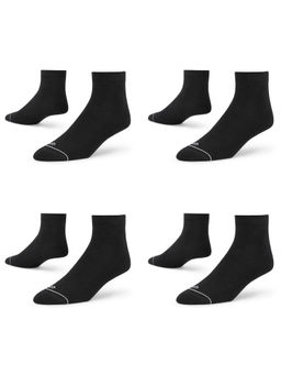 Dynamocks - Solid Men Ankle Length Socks Free Size (Pack of 4)