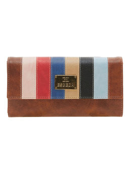 ESBEDA - Brown Solid Pu Synthetic Material Wallet