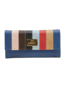 ESBEDA - Blue Solid Pu Synthetic Material Wallet