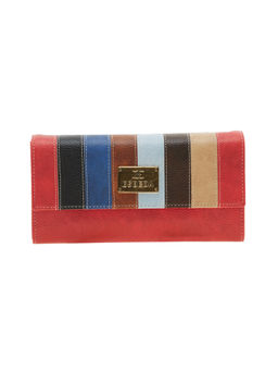 ESBEDA - Red Solid Pu Synthetic Material Wallet